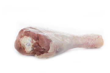 turkey on board  isolated