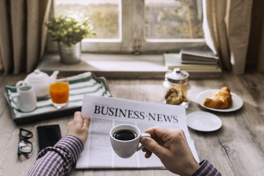 Healthy breakfast at home