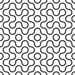 Abstract maze pattern background