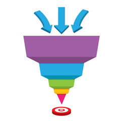 vector sales funnel