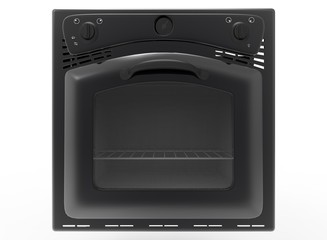 Obraz premium 3d illustration of oven. icon for game web. white background isolated. 