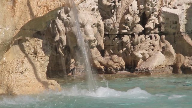Roma, Piazza Navona, fontana dei Quattro Fiumi, particolare 05 