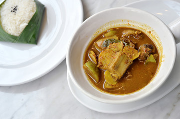 Pork Rib Curry