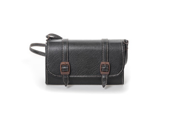 old woman bag on white background