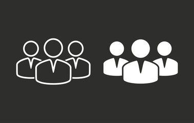 People - vector icon.