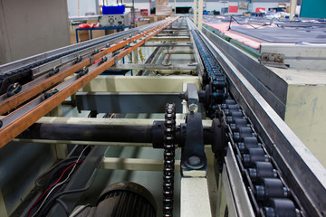 production line of the factory