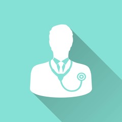 Doctor - vector icon.