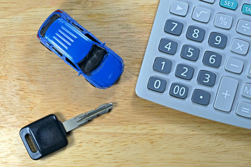 Buy Sell Rent a Car for business concept.