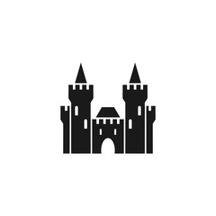 Obraz premium castle symbol icon