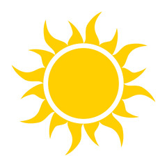 yellow sun icon