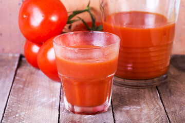 juice from tomatoes