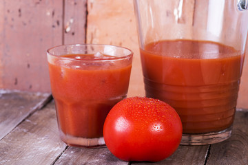 juice from tomatoes