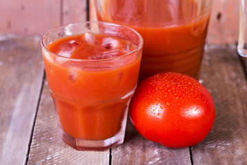 juice from tomatoes