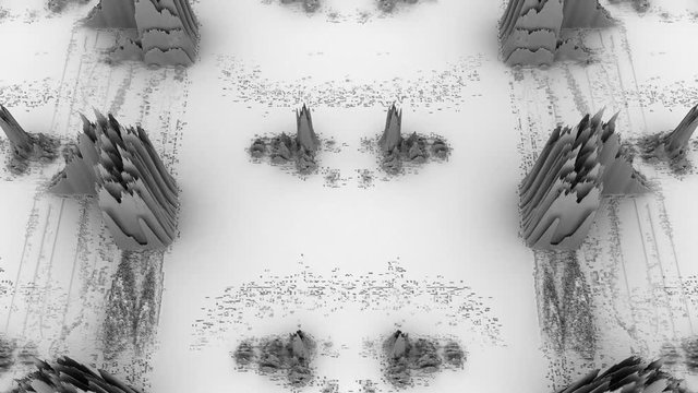 Glitch 1015: Digital extrusion (Video Loop).