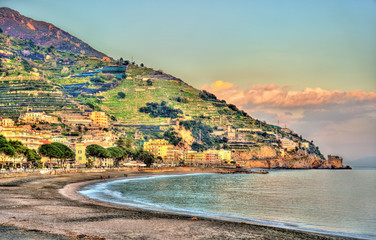 View of Maiori on the Amalfi coast