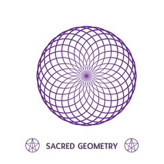 sacred geometry symbol illustration