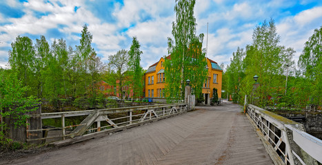 Nokia river industrial area