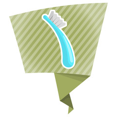 Simple Image toothbrush