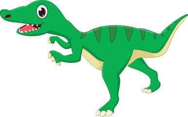 Obraz premium Cute dinosaur cartoon