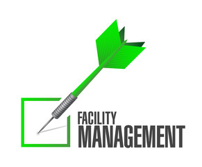 facility management check dart sign