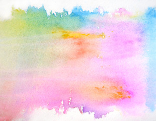 Fototapeta premium Beautiful abstract watercolor background for your design
