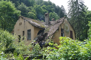 Abandoned house, Romania,Transylvania, Brasov