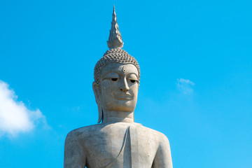 Fototapeta na wymiar Big Buddha Mountain Manorom Mukdahan province.