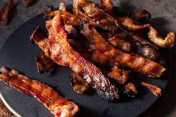 Greasy Hot Grilled Bacon