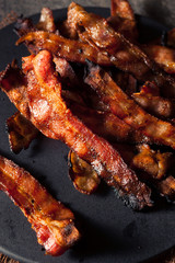 Greasy Hot Grilled Bacon