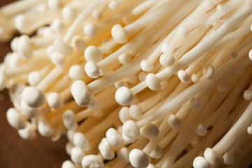 Raw Organic Enoki Mushrooms