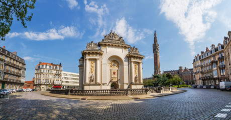 Porte de Paris in Lille France