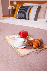 Bedroom of Ares hotel