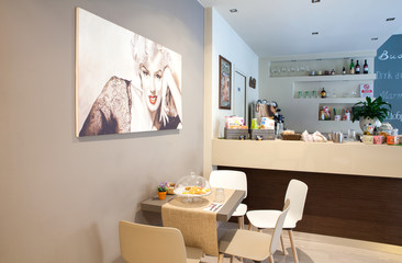 Breakfast room of Ares hotel