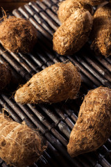 Raw Organic Brown Eddoes