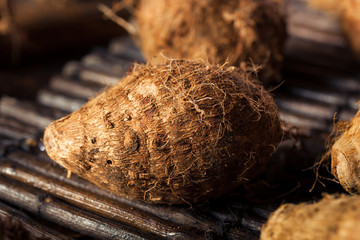 Raw Organic Brown Eddoes