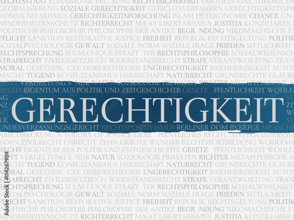 Sticker gerechtigkeit