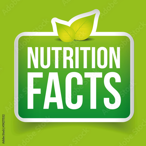 "Nutrition Facts button vector" Stock image and royalty-free vector