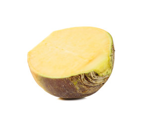 Swede isolated on the white background