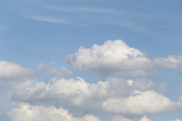 Naklejka na ściany i meble Cloud on blue sky in the daytime of Bright weather.