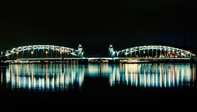 Fototapeta Peter the Great Bridge