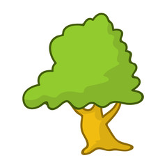 tree isolated illustration