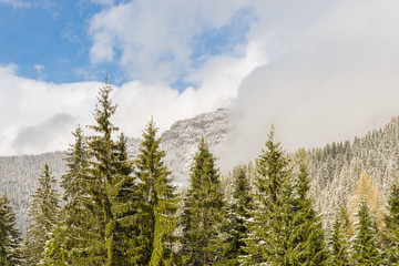 Blick zum Kehlsteinhaus im Berchtesgadener Land, Oberbayern in Deutschland