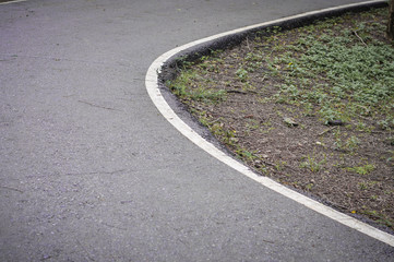 curve road