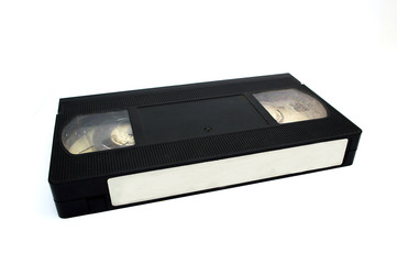 Obraz premium VHS video tape isolated on white background