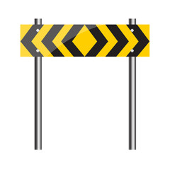 Traffic sign road,Vector image.
