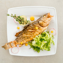 fried fish