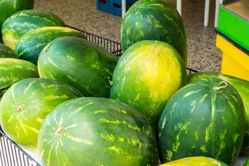 Melonen auf dem Markt