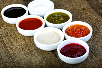 Sauces assortie