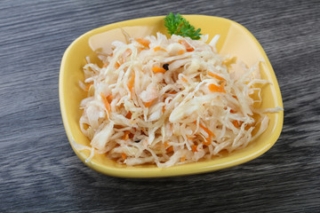 Fermented cabbage
