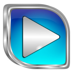 Play Button - 3D illustration